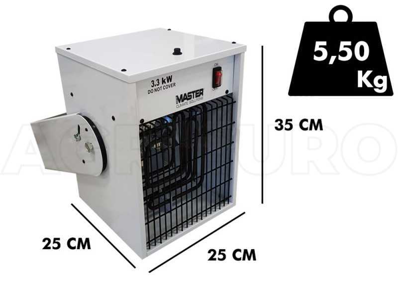 Master TR 3 - Generatore di aria calda elettrico con ventilatore - 3.3 kw