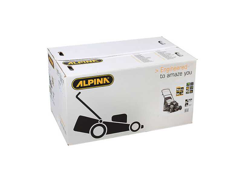 Alpina A5 51 SHQ - Rasaerba a scoppio semovente - Motore Honda GCVx170 - Taglio 51 cm