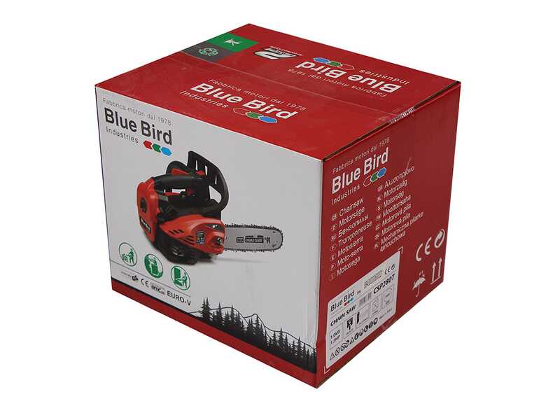 Blue Bird CSP 280TC - Motosega a scoppio da potatura - Lama Carving 25cm