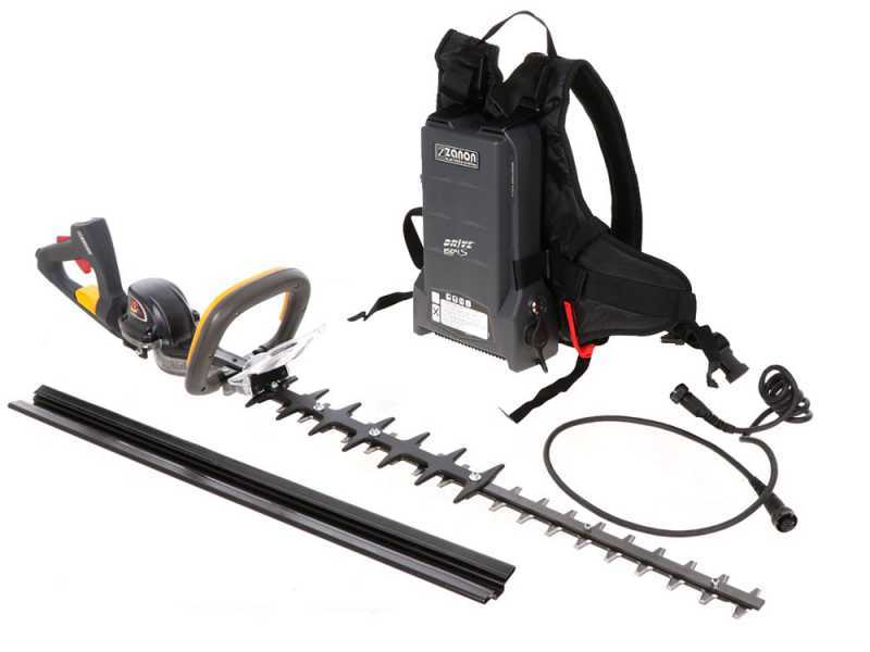 Zanon Raptor 750 - Tagliasiepi a batteria 50.4V/14.5 Ah - Lama da 75 cm