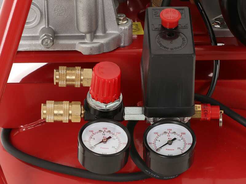 Fini Advanced MK 102-90V-2M - Compressore aria elettrico monofase - Motore 2 HP - 90 lt