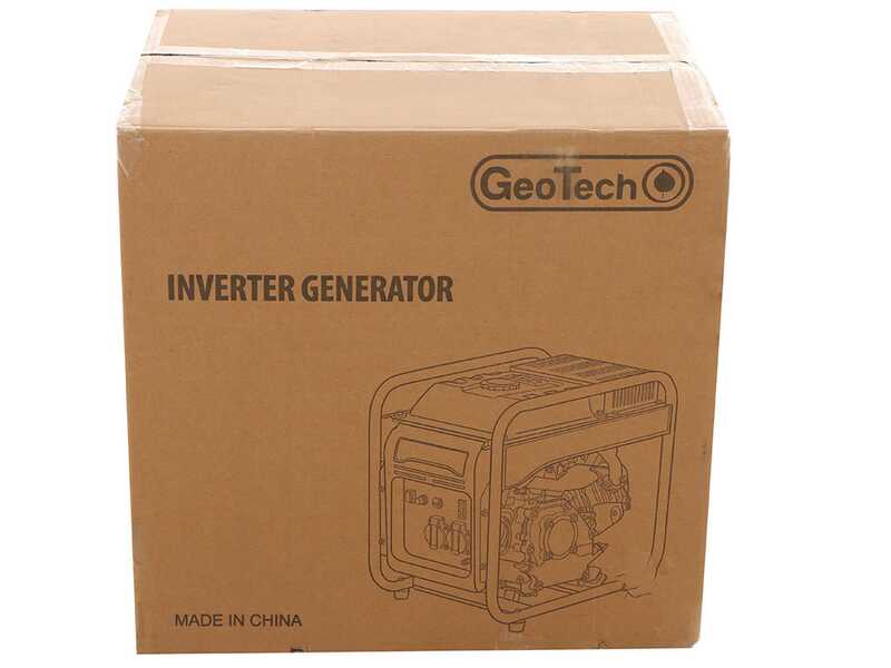 GeoTech iG 3500 EVO - Generatore di corrente inverter a benzina 3.5 kW - Continua 3.2 kW Monofase