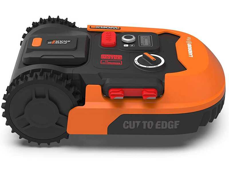 Worx Landroid WR167E - Robot rasaerba con perimetro - Batteria 20V e 4Ah - M700 2.0