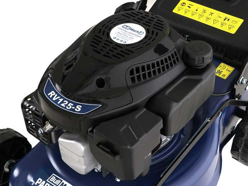 BullMach PARIS - 40 IS - Tagliaerba a scoppio trazionato - Motore da 4HP - Taglio 40cm