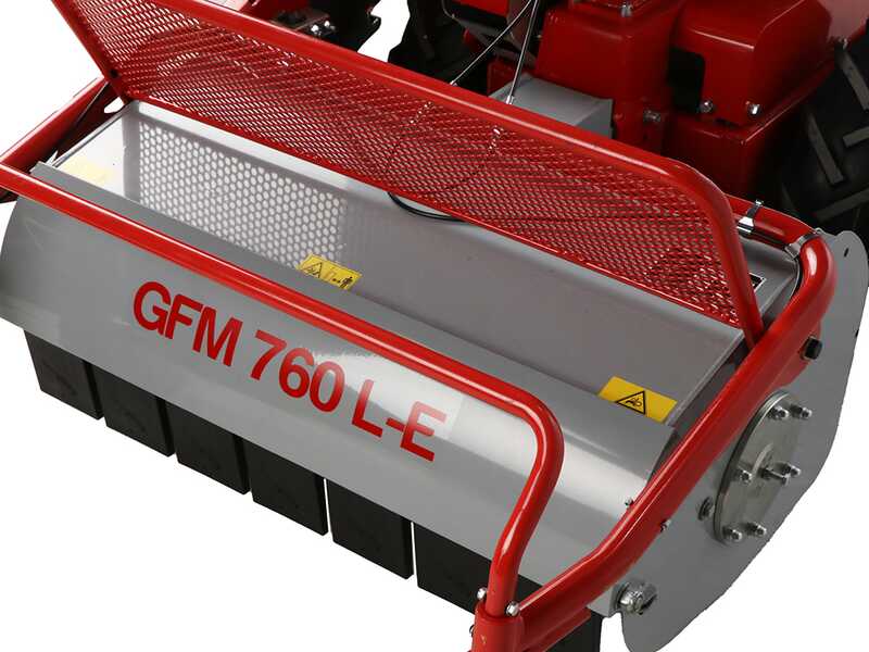 GeoTech Pro GFM 760 L-E - Trinciaerba professionale a martelli - Loncin G420FD