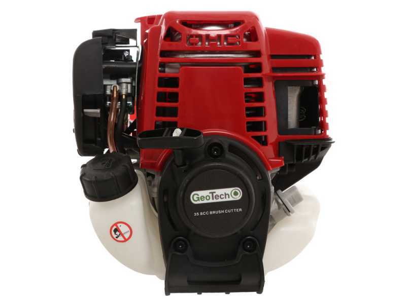 GeoTech GT-4 36 L - Tagliasiepi a scoppio su asta di prolunga - Lama da 56 cm