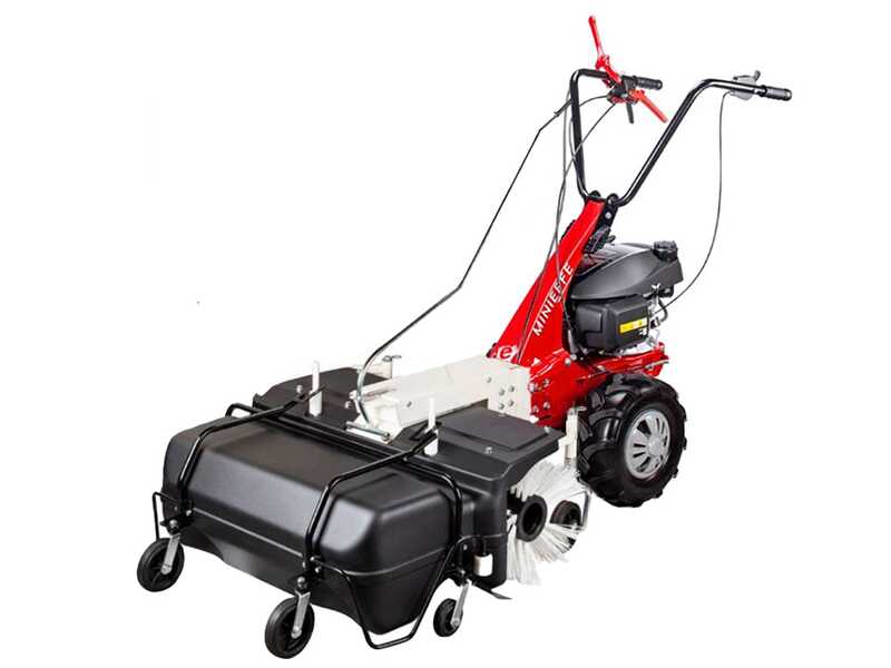 Eurosystems Minieffe M150 RM - Motospazzatrice con raccoglitore - Honda GCV170