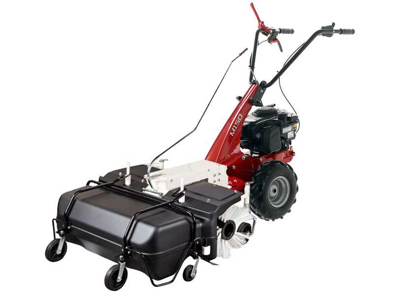 Eurosystems Minieffe M150 - Motospazzatrice con raccoglitore multifunzione