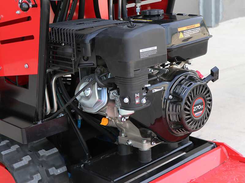 AMA TAG500TDH - Motocarriola cingolata cassone dumper idraulico 500Kg - Cambio idrostatico