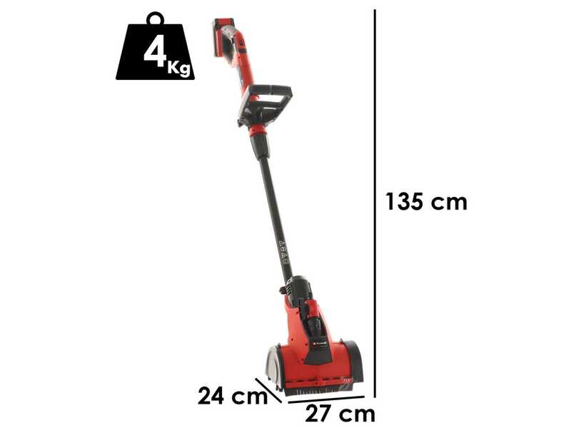 Einhell Picobella - Lavasuperfici a rullo verticale a batteria - 18V 2.5Ah