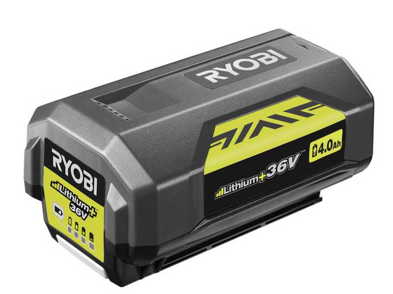 Ryobi RY36BLA-140 - Soffiatore a batteria per foglie turbojet 36V 4Ah