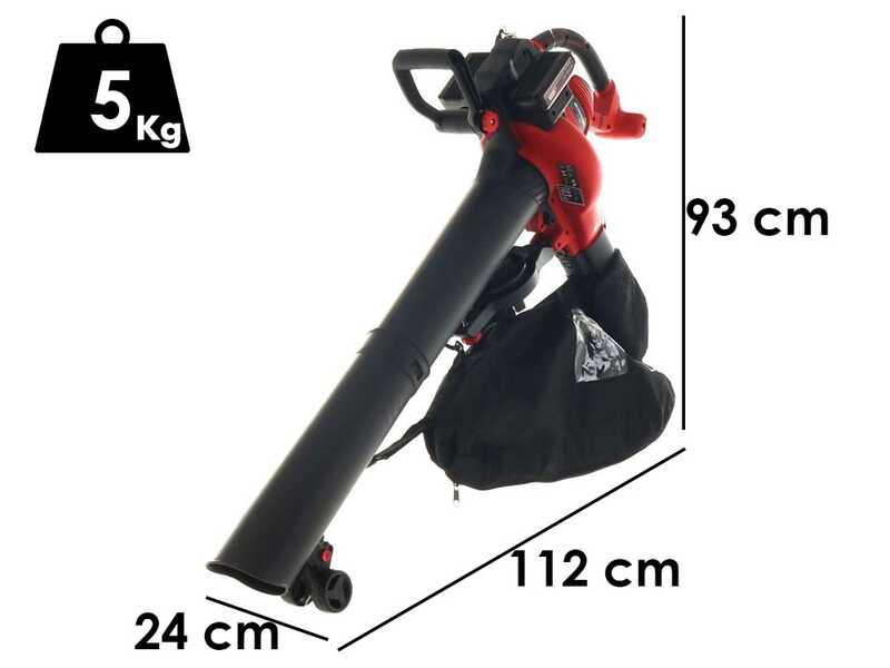 Einhell GE-CL 36/230 Li E - Soffiatore aspiratore a batteria 18V 2.5Ah