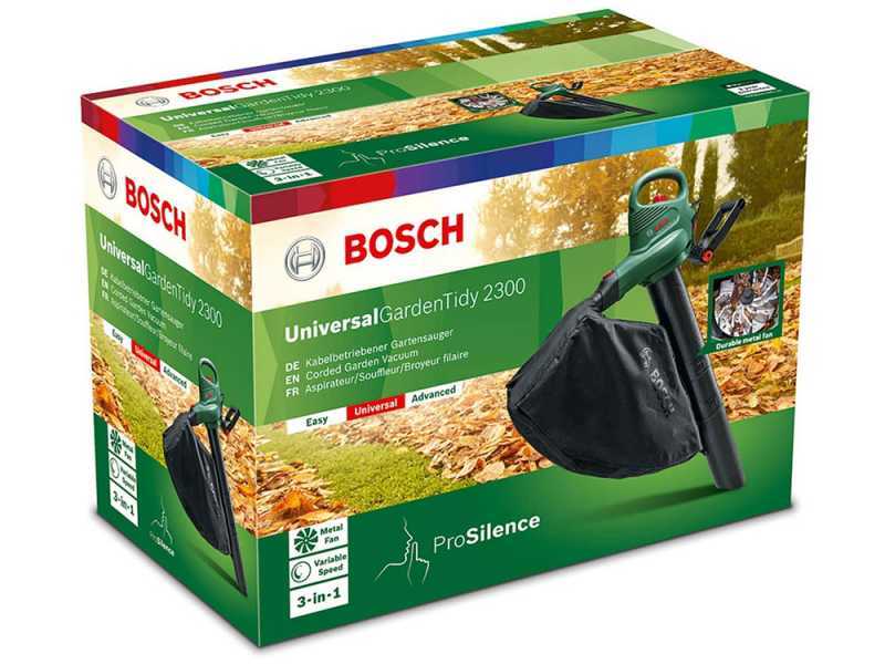 Bosch Universal Garden Tidy 2300 - Soffiatore aspiratore elettrico