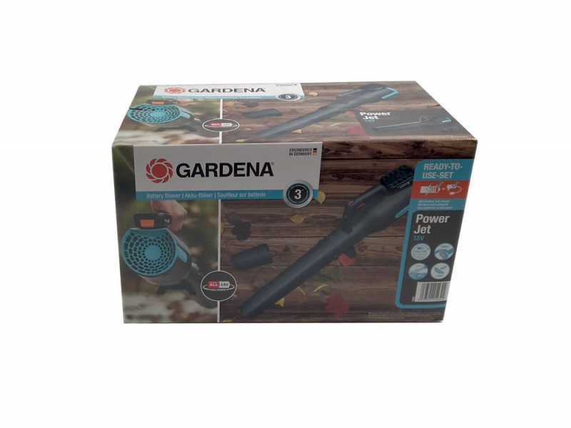 Gardena PowerJet 18V P4A - Soffiatore per foglie - SENZA BATTERIA E CARICABATTERIA
