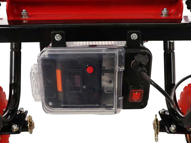 GeoTech CAR 300T-80 - Carriola elettrica a batteria 40V 6Ah