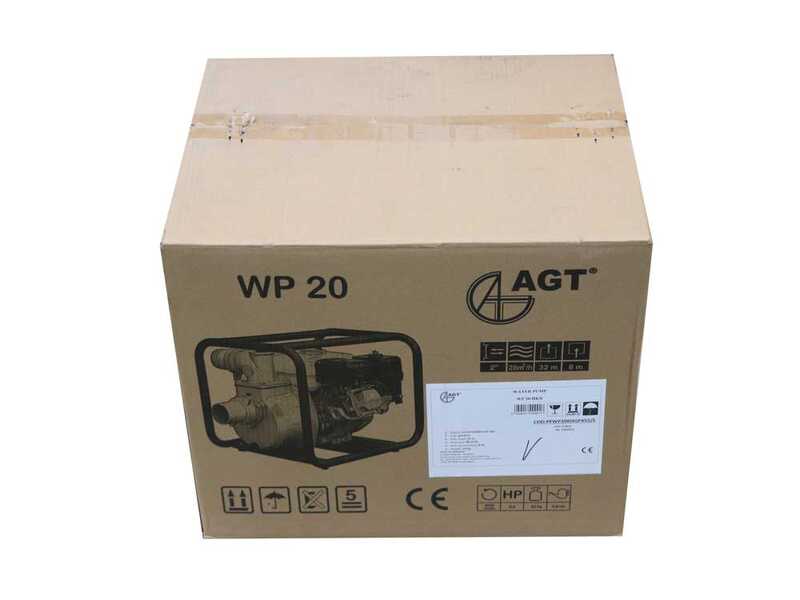 AGT 2" GP160 - Motopompa a scoppio da irrigazione - Raccordi da 50 mm
