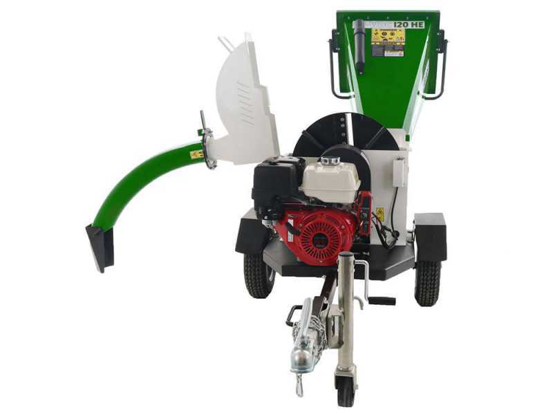 GreenBay GB-WDC 120 HE - Biotrituratore a scoppio - Motore Honda GX390