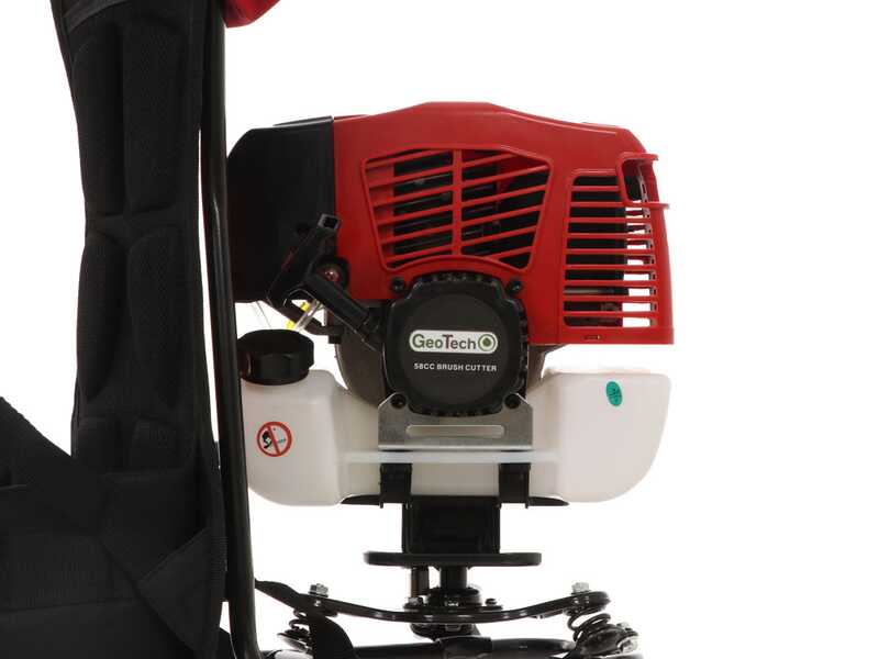 GeoTech GT-2 58 BP - Potatore a scoppio a zaino con asta di prolunga