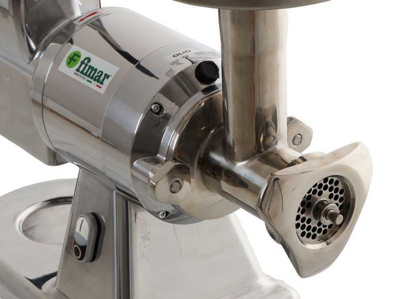 Fimar TC12AT - Tritacarne elettrico - Con grattugia integrata - Gruppo macinazione in Inox - 230V