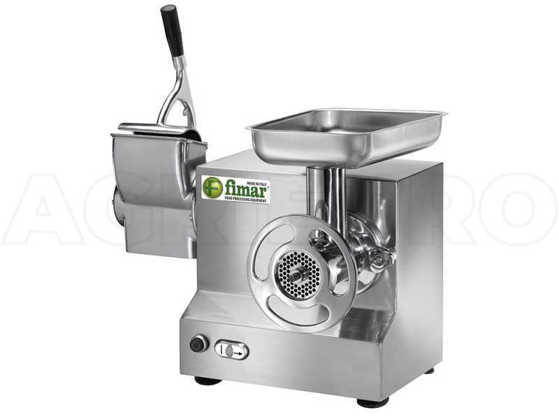 Fimar TC22AT - Tritacarne elettrico - Con grattugia integrata - Gruppo di macinazione in alluminio - 400V