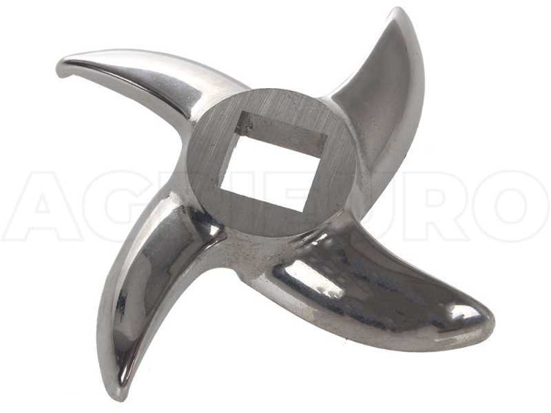 Coltello in acciaio INOX per tritacarne N.8