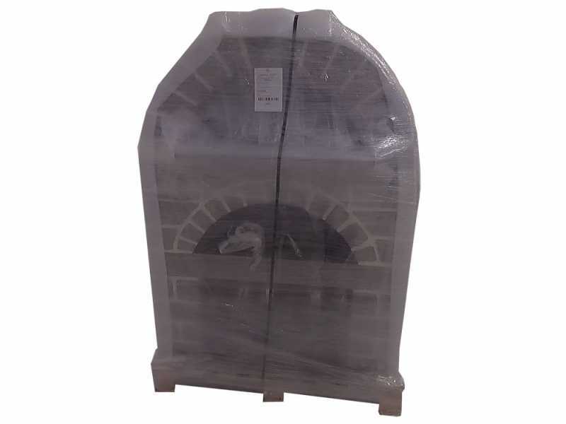 Forno a legna per pizza da esterno Pulcinella Stone Grigio - 4 pizze