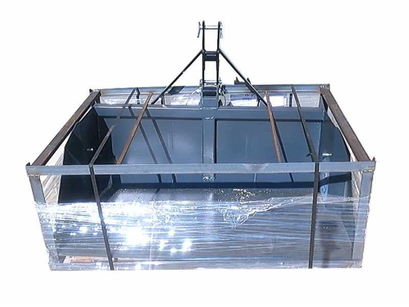 Blackstone B-PAL 160 - Pala posteriore per trattore - con lama da 160 cm - Portata 700Kg