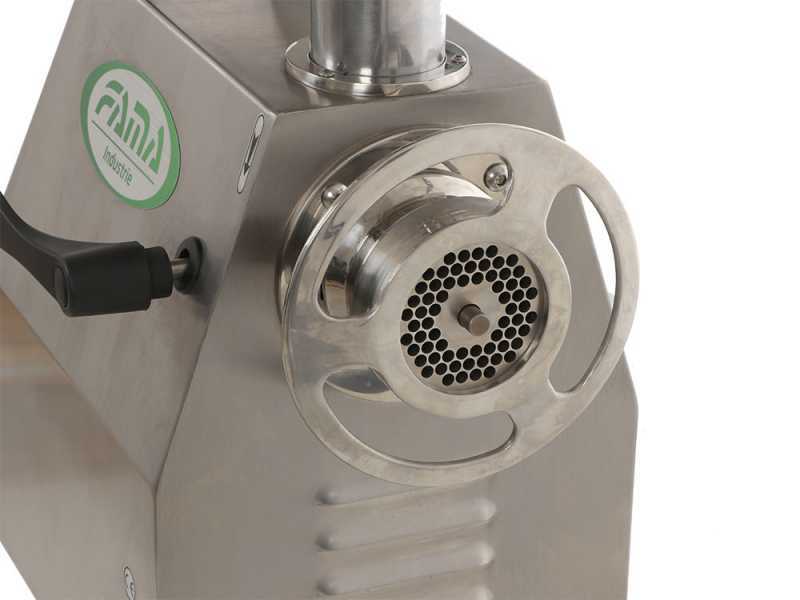 Fama TI22R - Tritacarne elettrico - Corpo in Inox - Gruppo macinazione in Ghisa - 230V