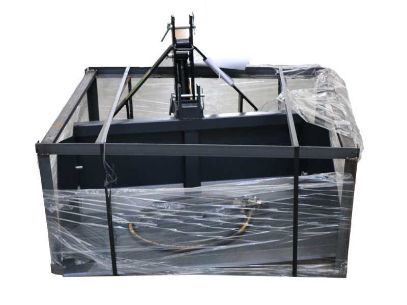 BlackStone B-PAL H 160 - Paletta posteriore idraulica per trattore - da 160 cm - Portata 700Kg