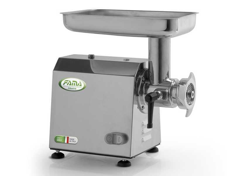 Fama TI12 - Tritacarne elettrico - Corpo in Inox - Gruppo macinazione in Ghisa - 400V