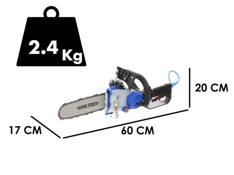 Paterlini Jack 10" 1/4" - Potatore pneumatico a catena - Lama da 30cm