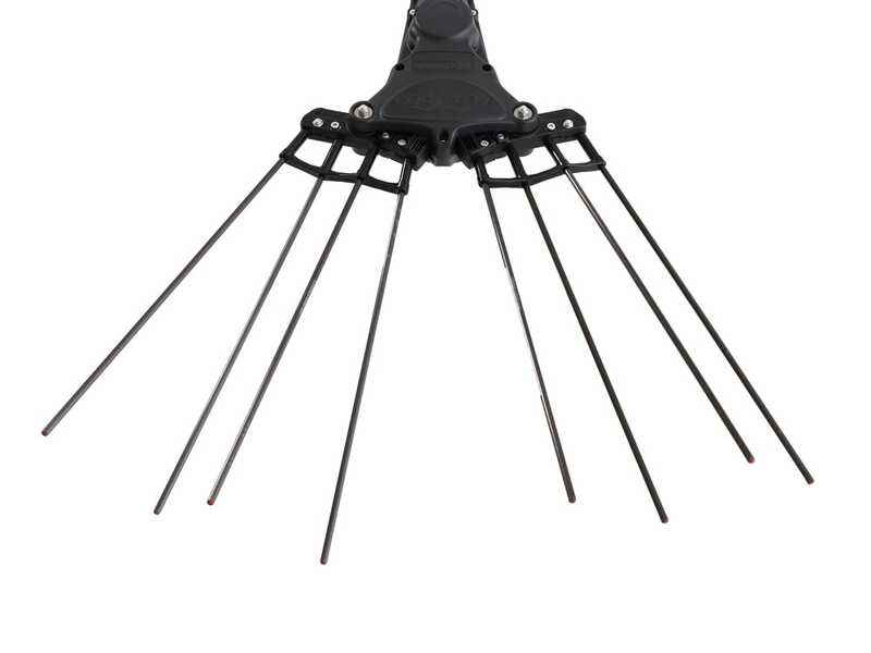 Zanon Albatros PRATIK C/AL 300 - Abbacchiatore con batterie al Litio - Asta telescopica 220 - 350 cm - 2x (36V-5Ah)