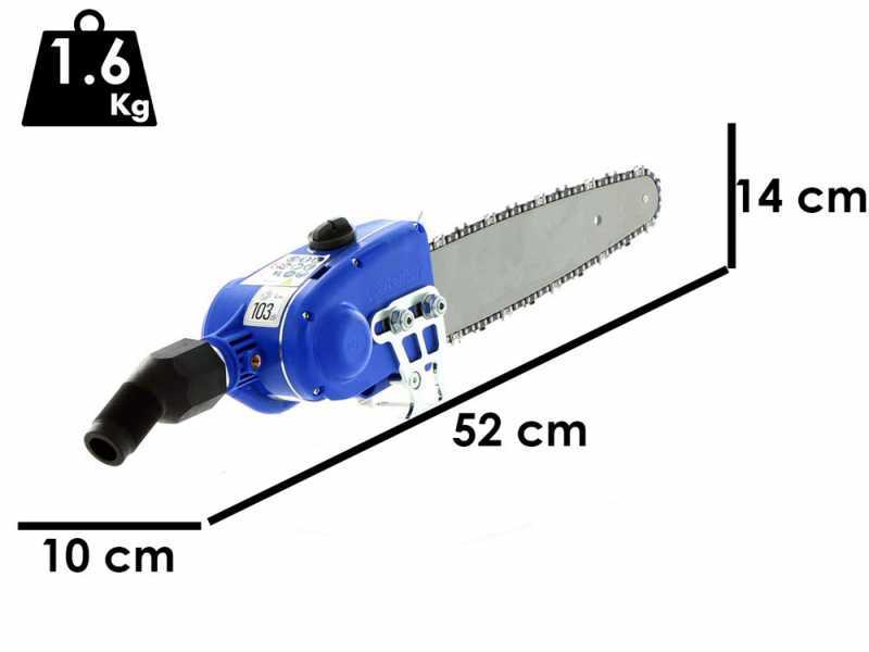 Paterlini Jack PA 10'" 1/4 carving - Potatore pneumatico a catena - Lama 25cm