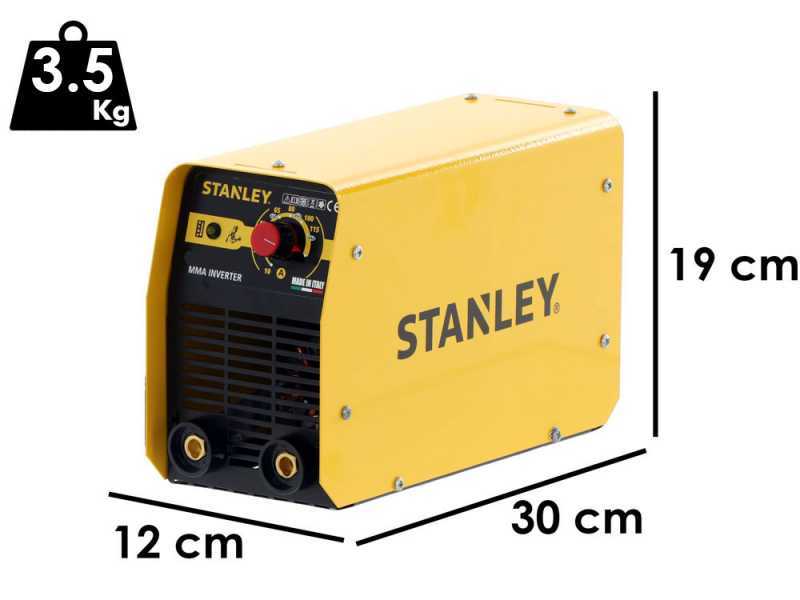 Stanley WD160IC1 - Saldatrice Inverter (MMA) + Kit, corrente continua (DC)