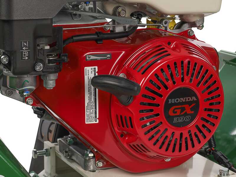 GreenBay GB-WRC 120 H - Biotrituratore a scoppio - Motore Honda GX390