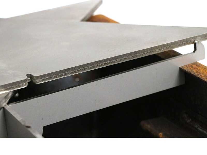 Top Line Gringo B038 - Barbecue a legna in corten