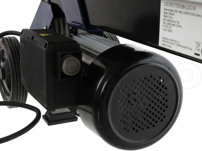 BullMach BM-LS-E 7 H - Spaccalegna elettrico carrellato - Orizzontale - 230V
