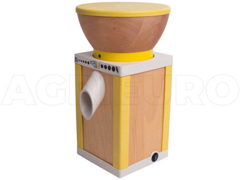 Komo KoMoMio Giallo - Mulino per farina a pietra in faggio - 360W