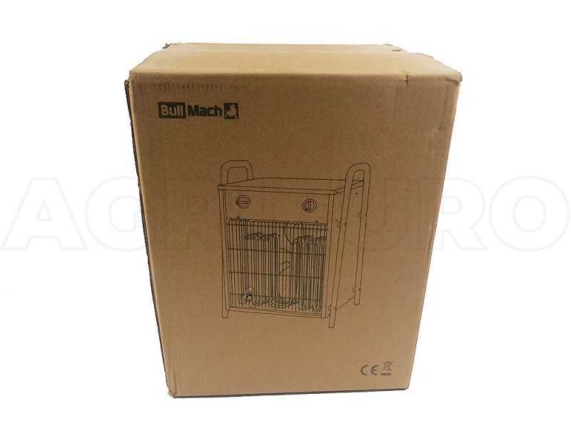 BullMach BM-EFH 15H - Generatore di aria calda trifase con ventilatore - 15 kW