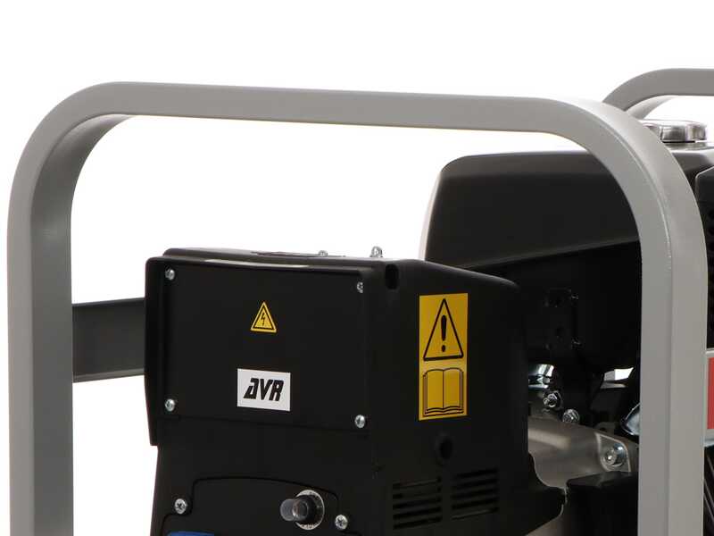 MOSA GE 5000 KBM AVR - Generatore di corrente a benzina con AVR 4.4 kW - Continua 3.6 kW Monofase - Motore Kohler CP CH 395