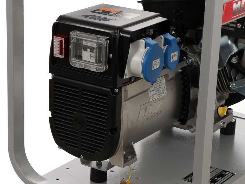 MOSA GE 7000 KBM - Generatore di corrente a benzina 6 kW - Continua 5 kW Monofase - Motore Kohler CP CH440