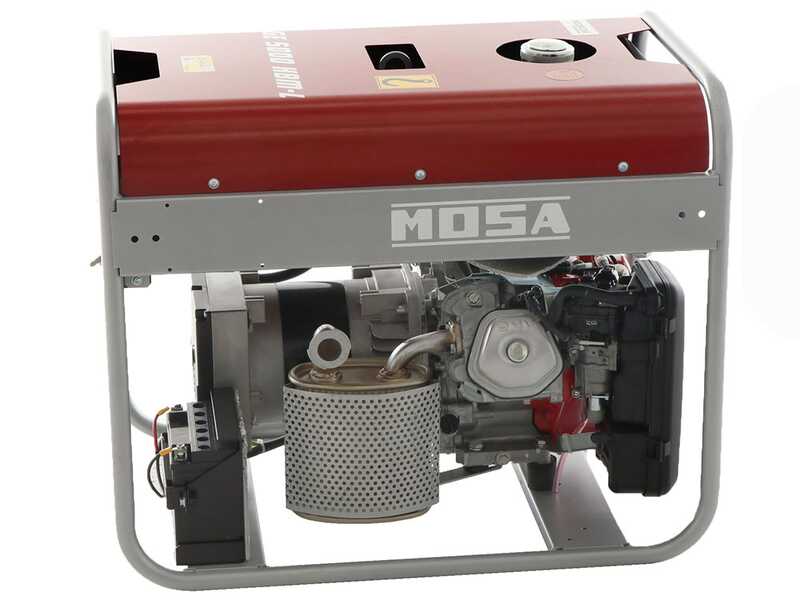 MOSA GE 5000 HBM-L AVR EAS - Generatore di corrente 4.4 KW monofase - Alternatore italiano - Motore Honda iGX270