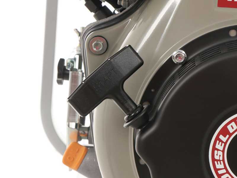 MOSA GE 6500 YDT - Generatore di corrente diesel 5.2 kW - Continua 4.6 kW Trifase - Motore Yanmar L 100 N