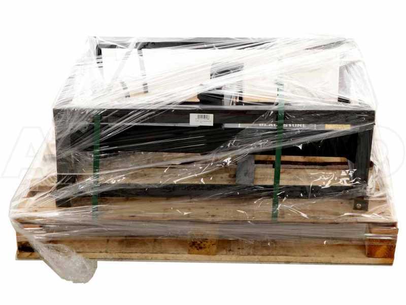 Blackstone B-LRK 150 - Rastrello per trattore con collegamento a 3 punti