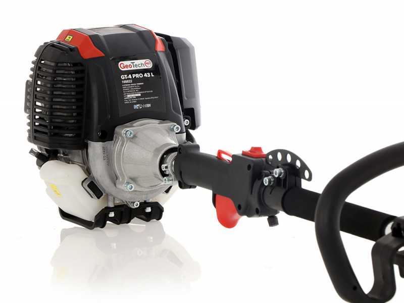 GeoTech Pro GT-4PRO 43L - Decespugliatore a benzina 4 tempi