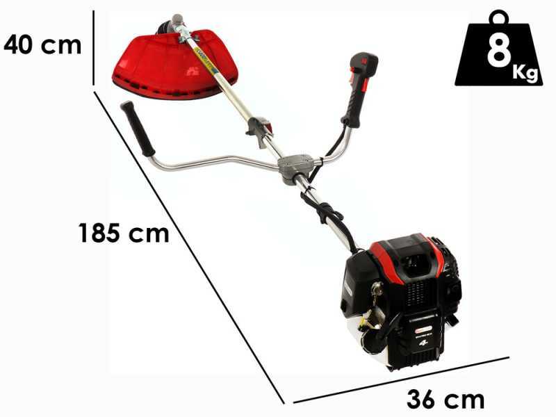 GeoTech Pro GT-4PRO 43H - Decespugliatore a benzina 4 tempi