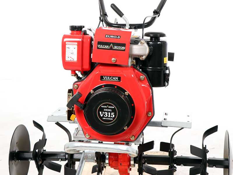 Diesse DS94 - Motozappa diesel 7 HP - Motore Vulcan 296cc