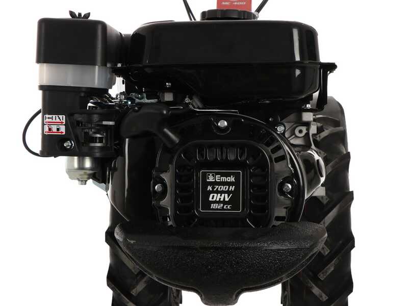 Efco MC400 - Motocoltivatore benzina - Emak K700H - Fresa reversa - 6.5HP