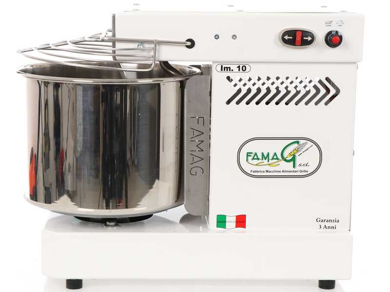 Famag Grilletta IM 10/230 10 Velocit&agrave; HH - Impastatrice a spirale 10 Kg ad alta idratazione