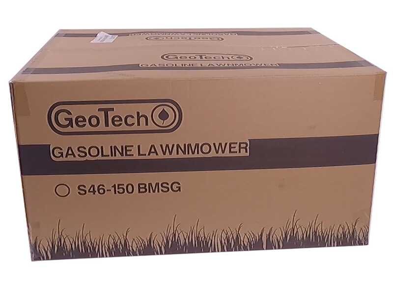 GeoTech S46-150 BMSG - Tagliaerba a scoppio trazionato - 4 in 1 - Taglio da 46 cm